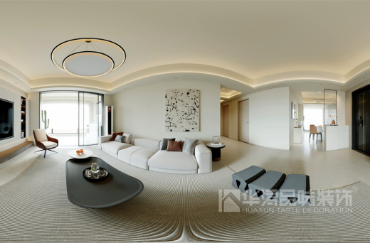 海口長(zhǎng)弘御府150㎡現(xiàn)代風(fēng)