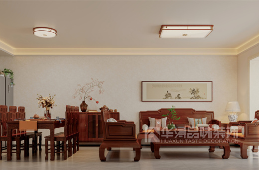 ?？谇Ы瓙?45㎡新中式風(fēng)格